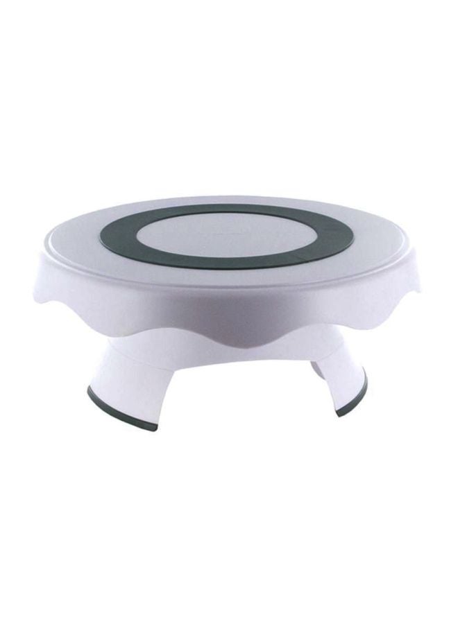 Wilton High And Low Cake Turntable White/Grey 12.75inch